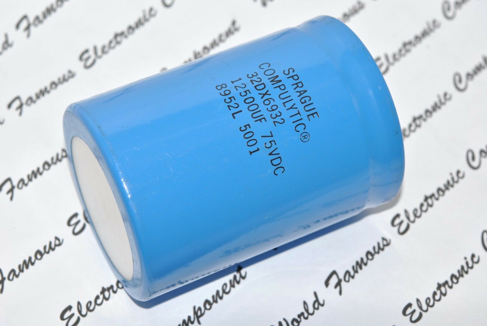 1pcs-SPRAGUE 12500uF 75V 36DX6932 Screw Terminal Aluminum Electrolytic Capacitor