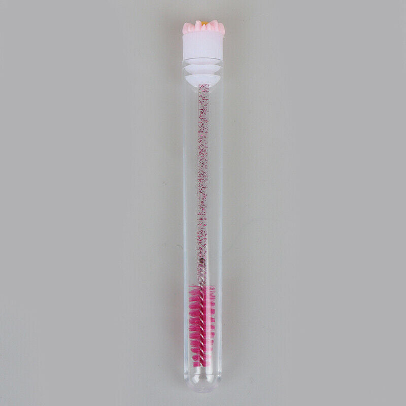 5Pcs Eyebrow Brush Tube Eyelash Replaceable Dust Proof Brush Flower At Bo.l8