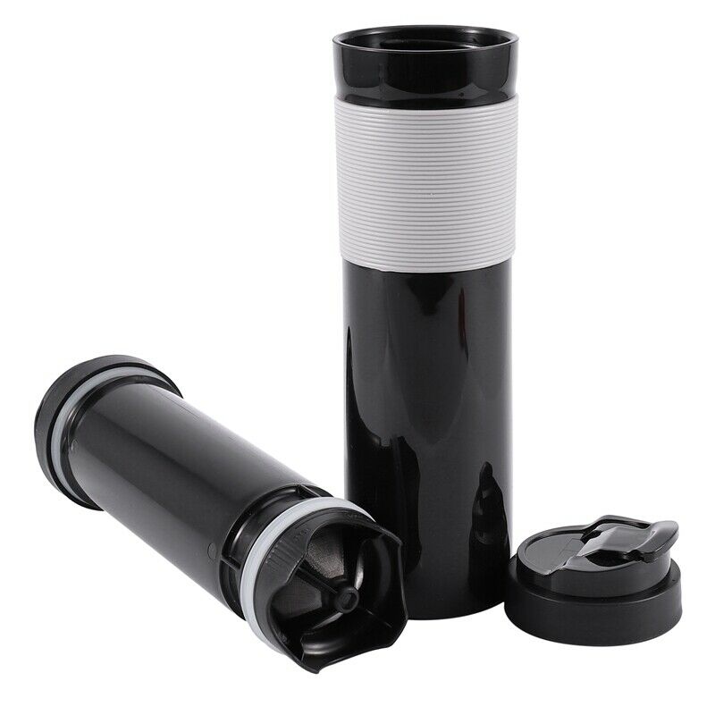 350Ml Portable French Pressed Coffee Bottle Coffee Tea Maker Coffee Filter BotO6