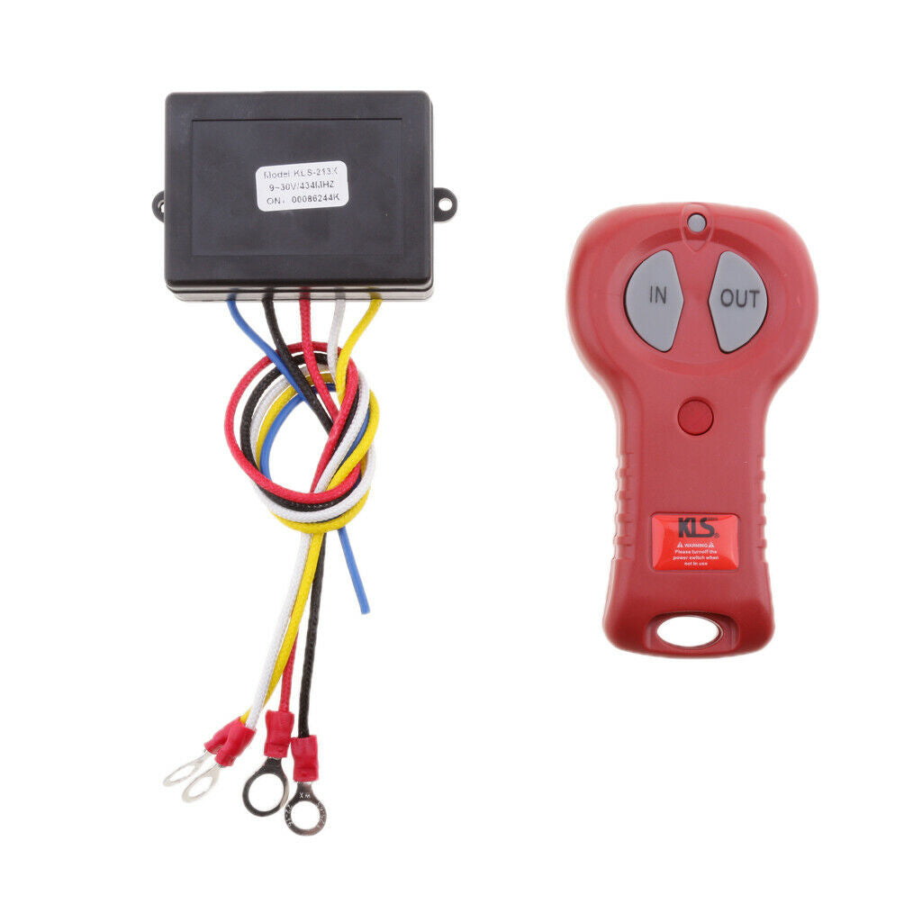 Univerasl 12V 24V Wireless Winch Remote Control Kit for Car Auto KLS-213X