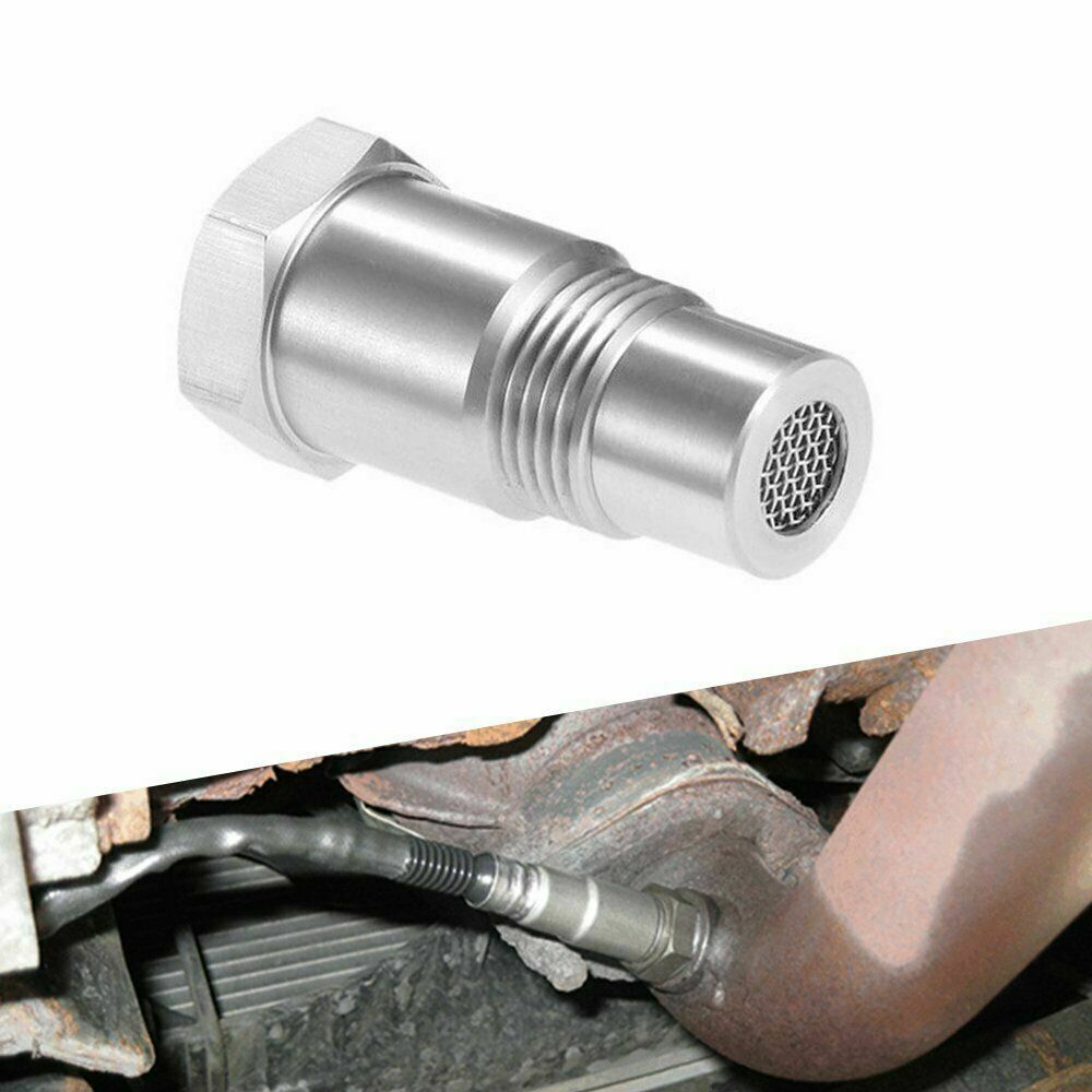 Oxygen O2 Sensor Spacer Adapter Bung Catalytic Converter Engine Light M18 X 1.5