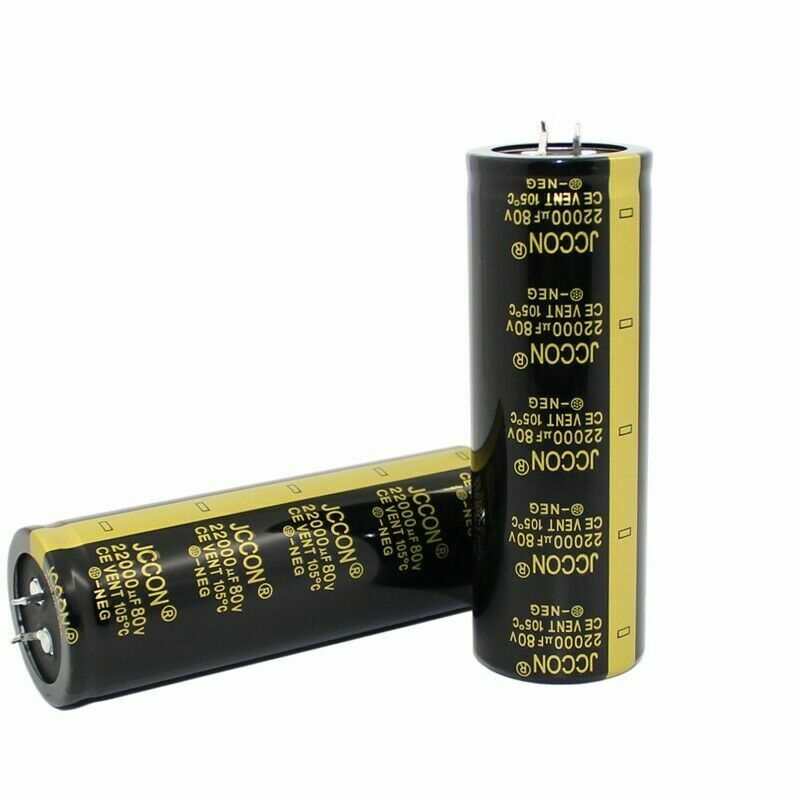 1pcs 80v22000uf Aluminum electrolytic Filter capacitor 35x100mm High capacity