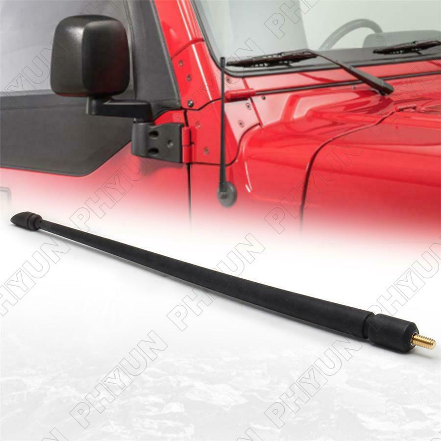 For 2007-2021 Jeep Wrangler JK JKU JL JLU FM Radio Antenna Adaptor Assembly 13''