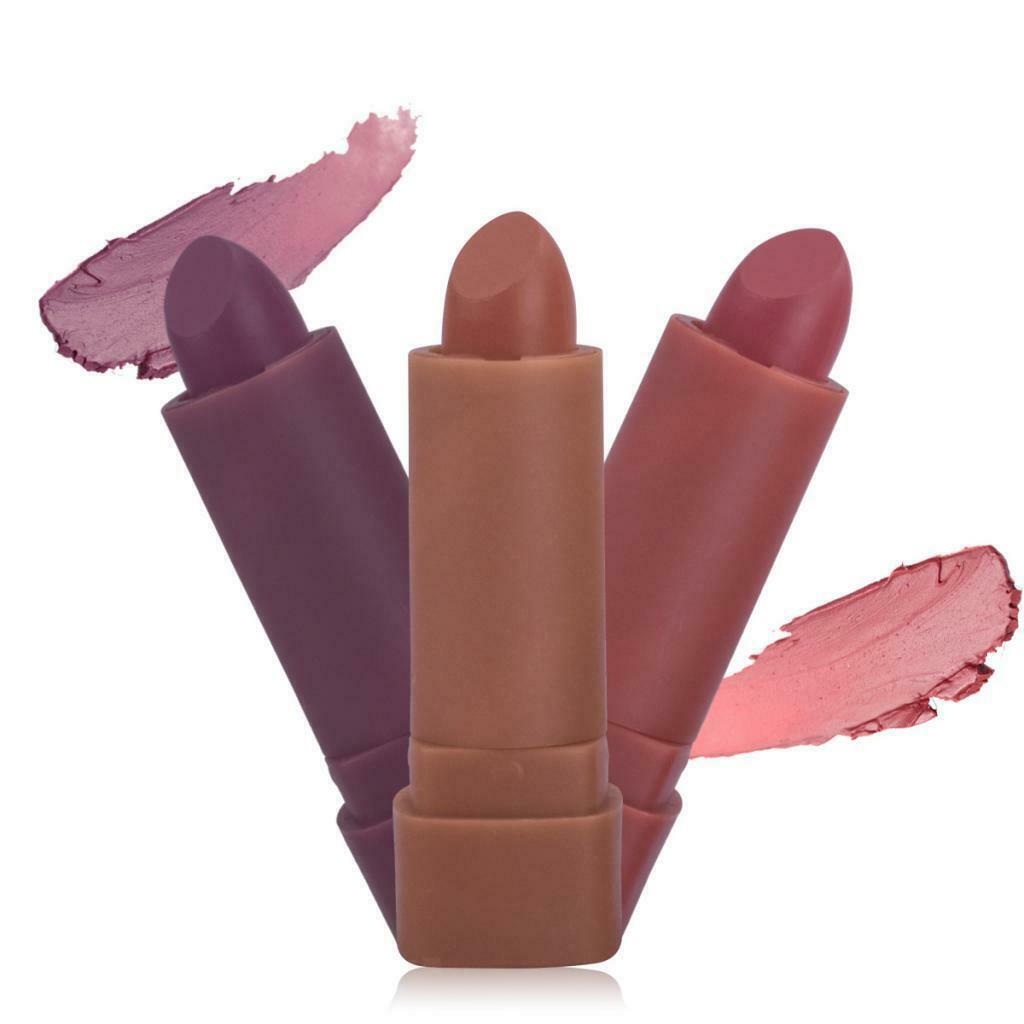 6x Long Lasting Lip Gloss Matte Velvet Lipstick Lip Cosmetic Makeup Set New