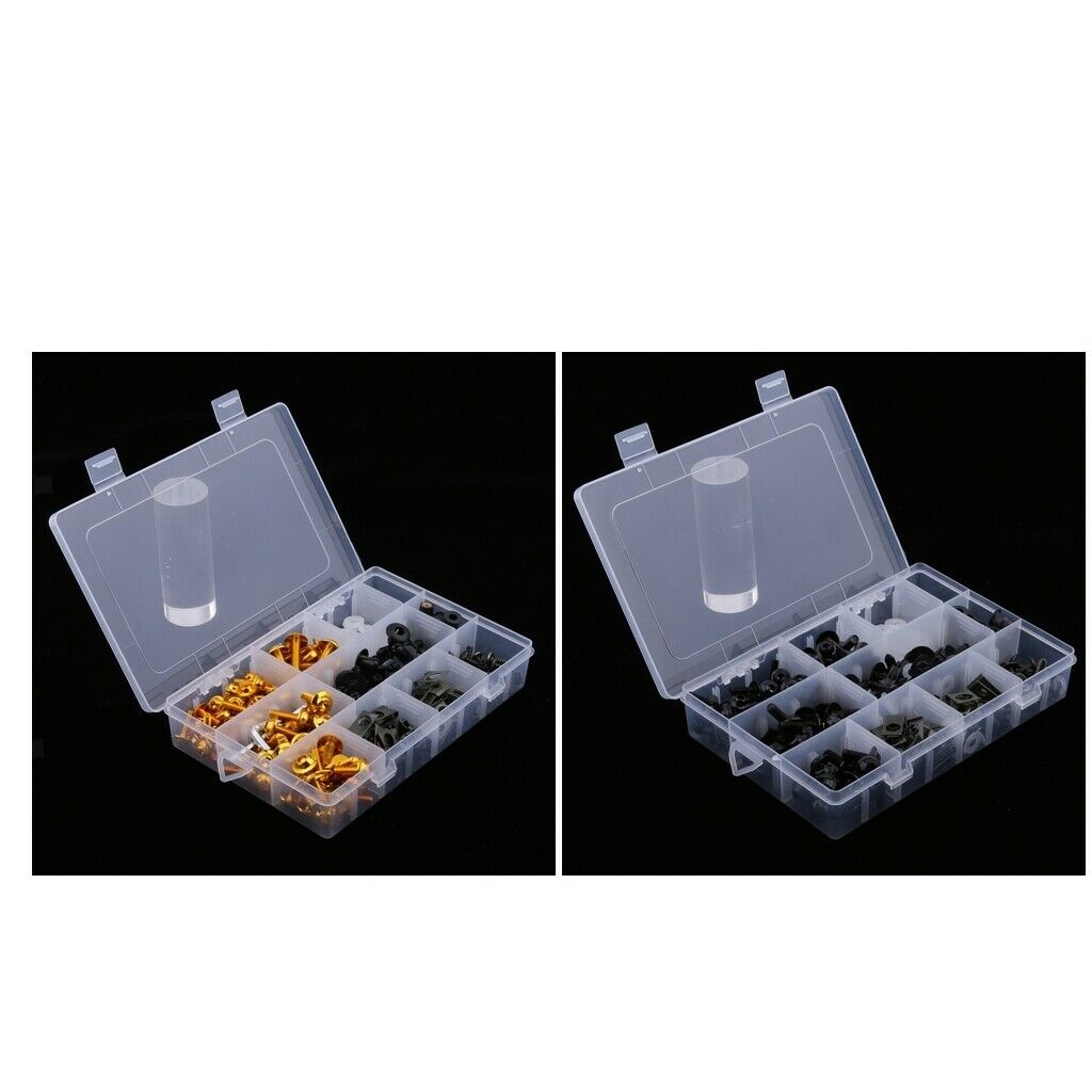 502 Pcs Motorcycle Sportbike Fairing Bolt Fasteners Clip Screws Kit