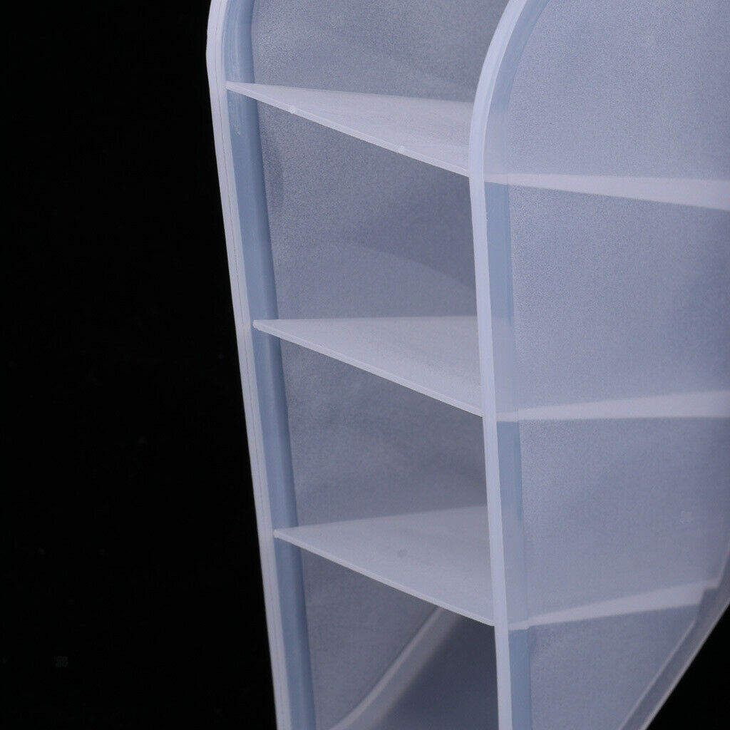 Desk Pen Pencil Holder Desk Organizer Case Plastic Storage Box For