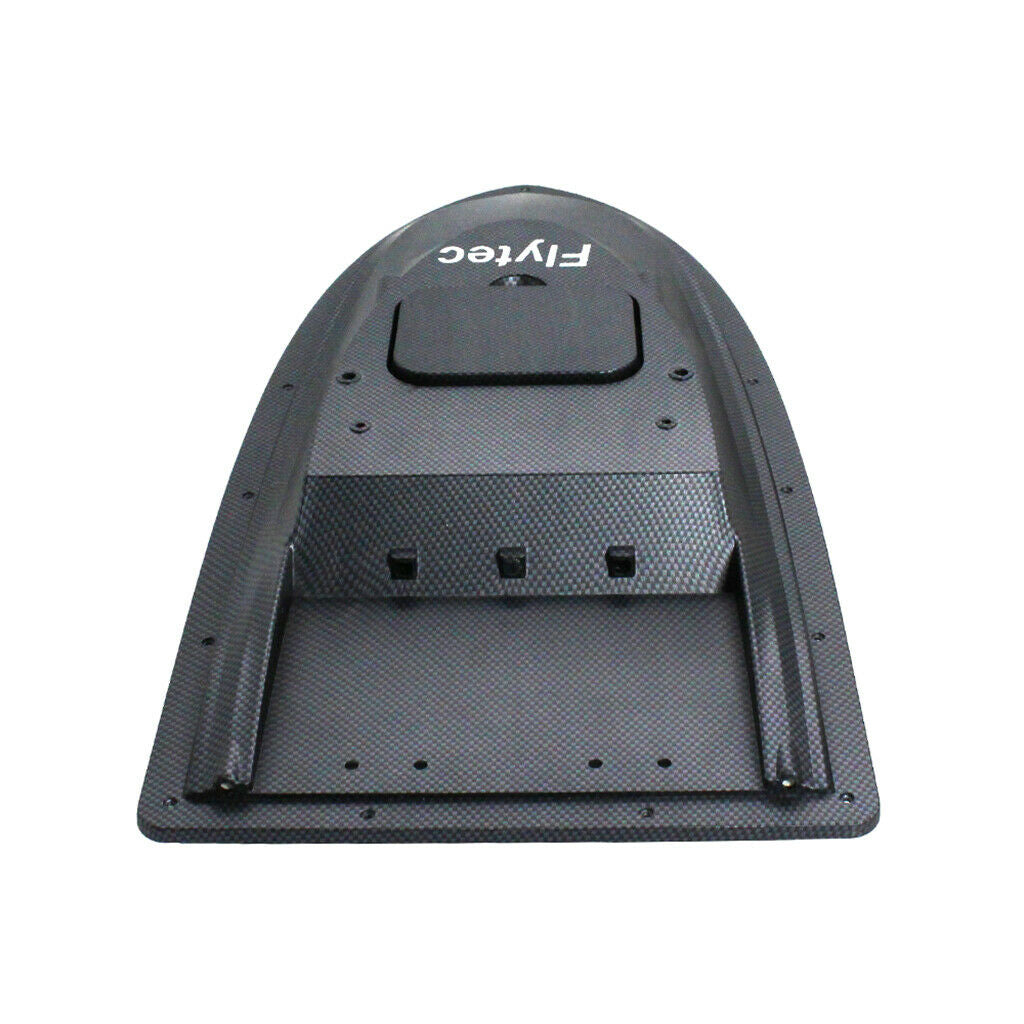 Electric Fishing RC Bait Boat Hull Shell for   V007 Parts Black