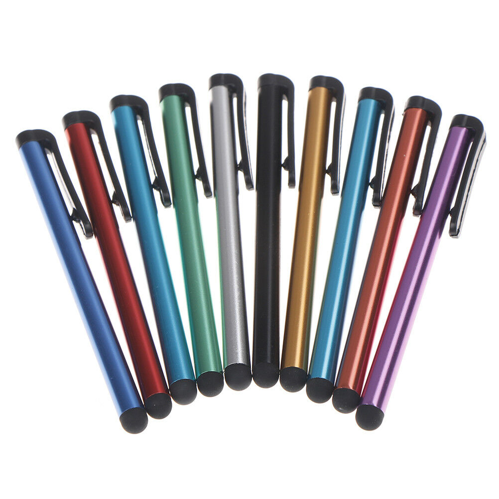 5Pcs Universal Capacitive Touch Screen Stylus Pen For All Pad Phone PC TableH Xz