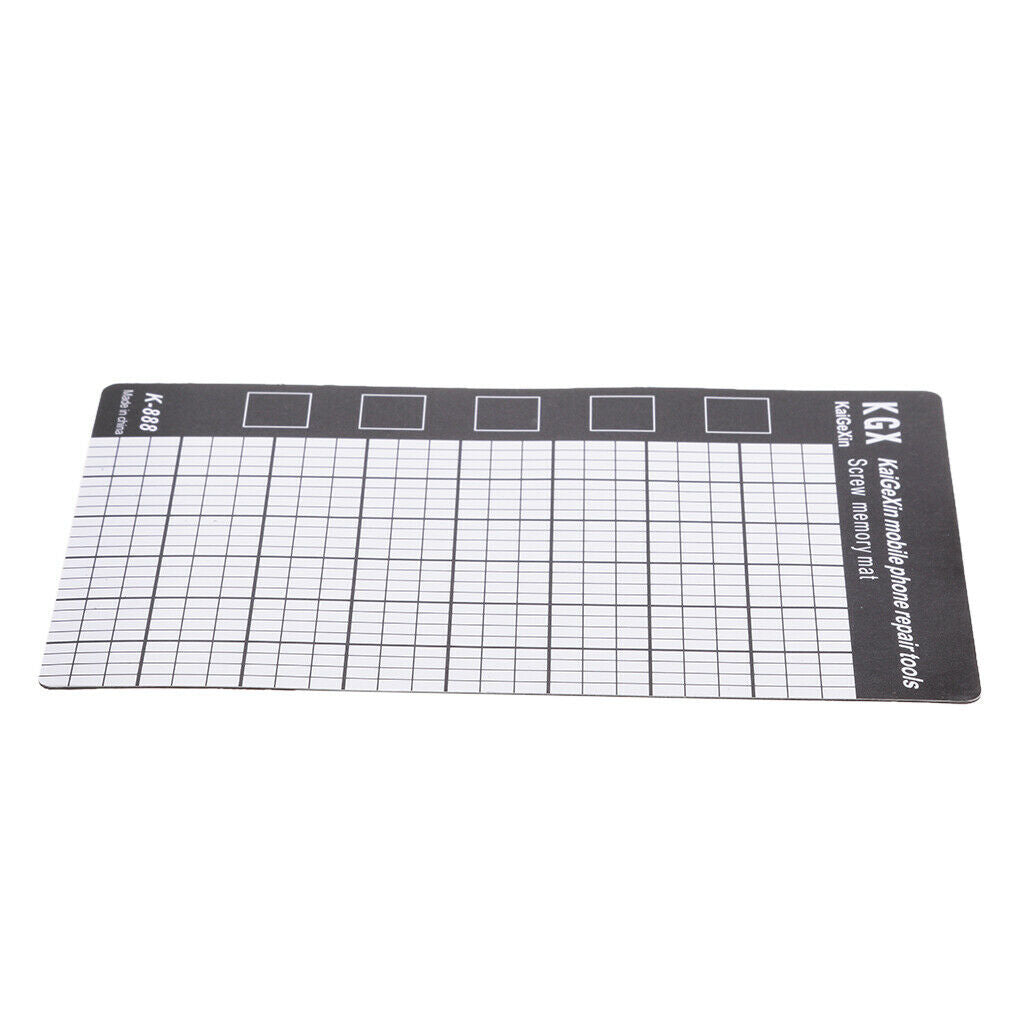 Magnetic Screw Memory Chart Mat Repair Work Pad Magnetic Project Mat