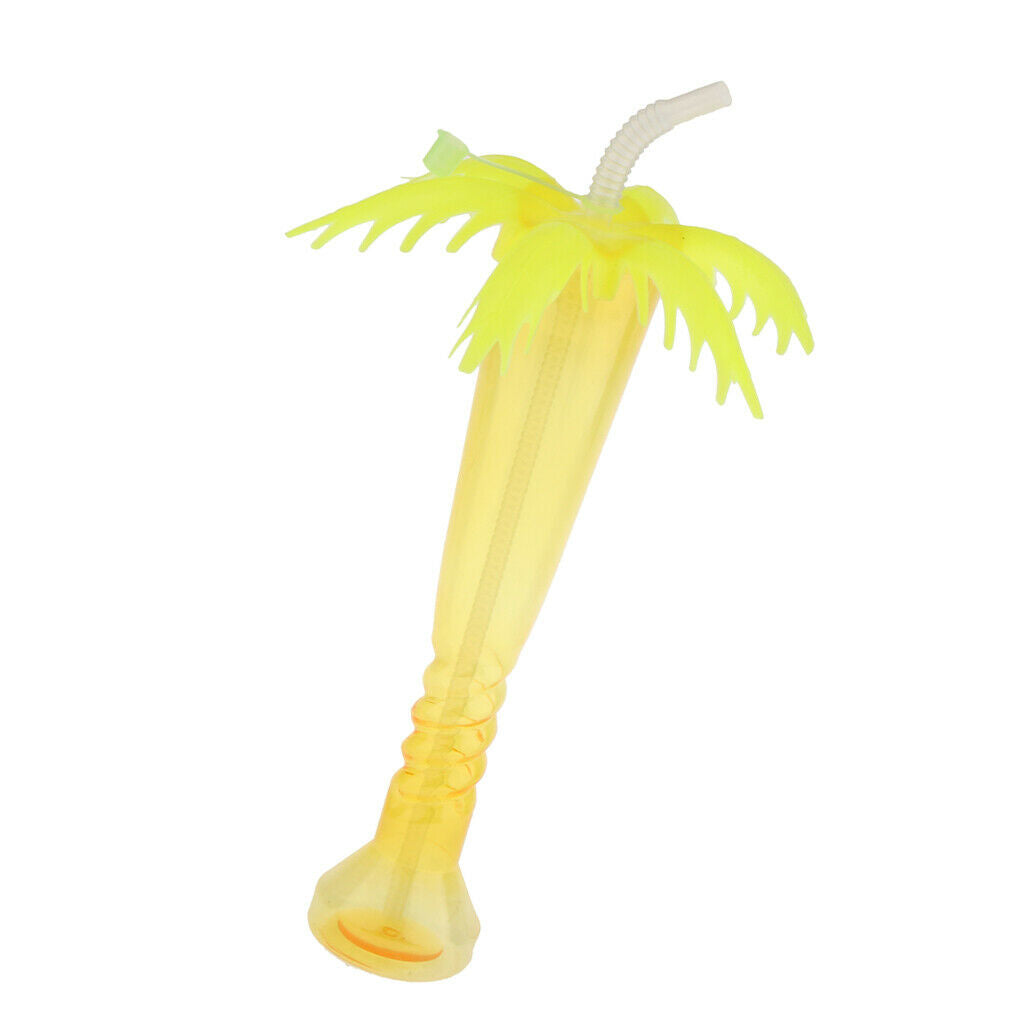 Set Of 6 Beer Coffee Straw Cup Kids Birthday Party Ornament Red Blue Yellow