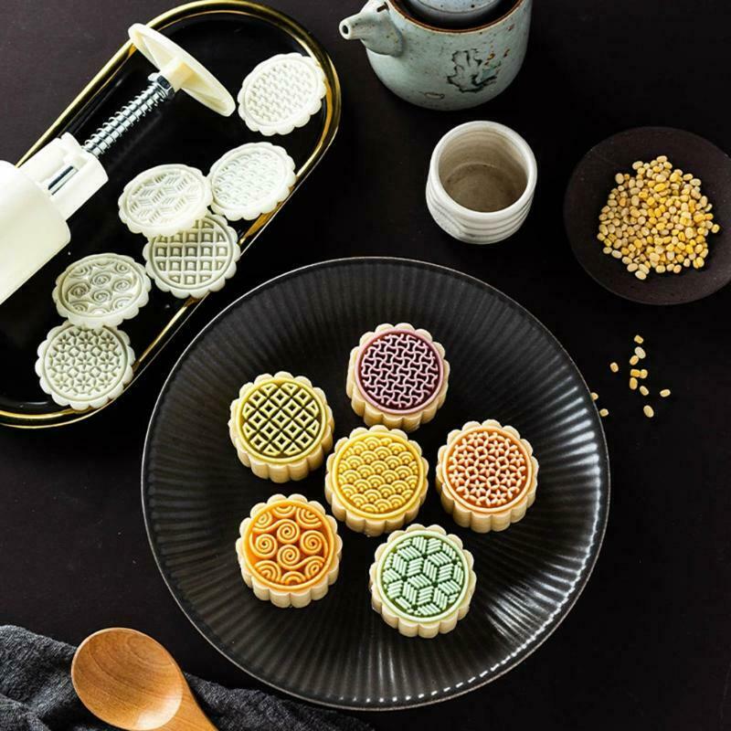 125g Japanese-Style Stamp Pastry Mooncake Mold Thickness Durable Baking Tool