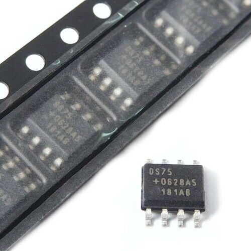 [20pcs] DS75S+TR Digital Thermometer SO8