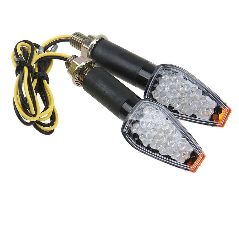 Motorcycle LED Turn Signal Light Amber Blinker For Suzuki GSX GSXR Hayabusa DRZ