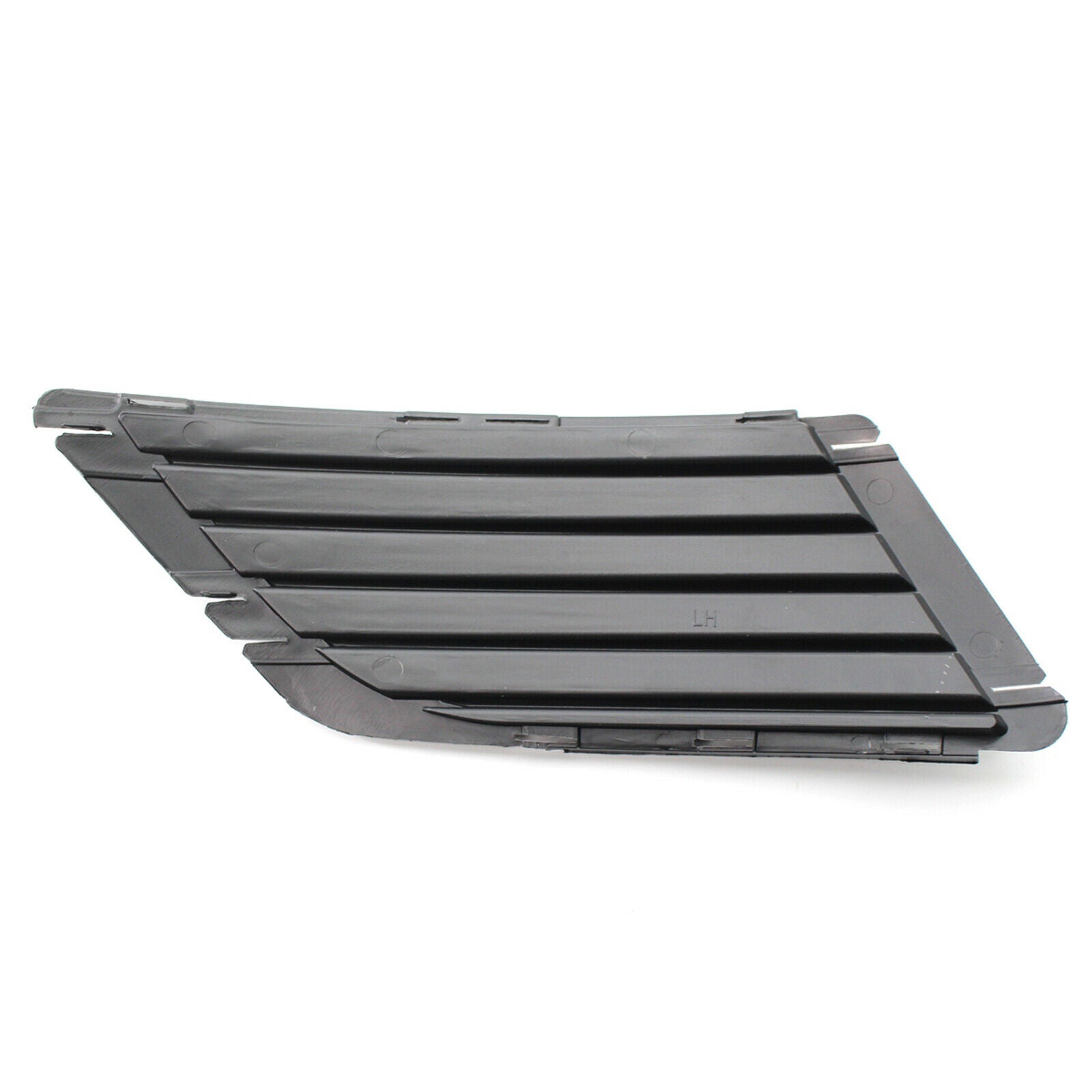 1 Piece Plastic Front Bumper Fog Left Grille Fit for Vauxhall Corsa C Black