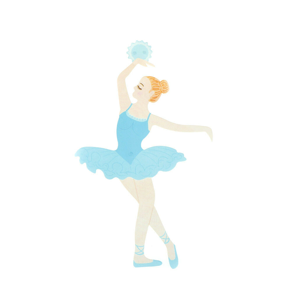 ballet girl dancer kids birthday party paper banner flags wedding bunting M Z RC