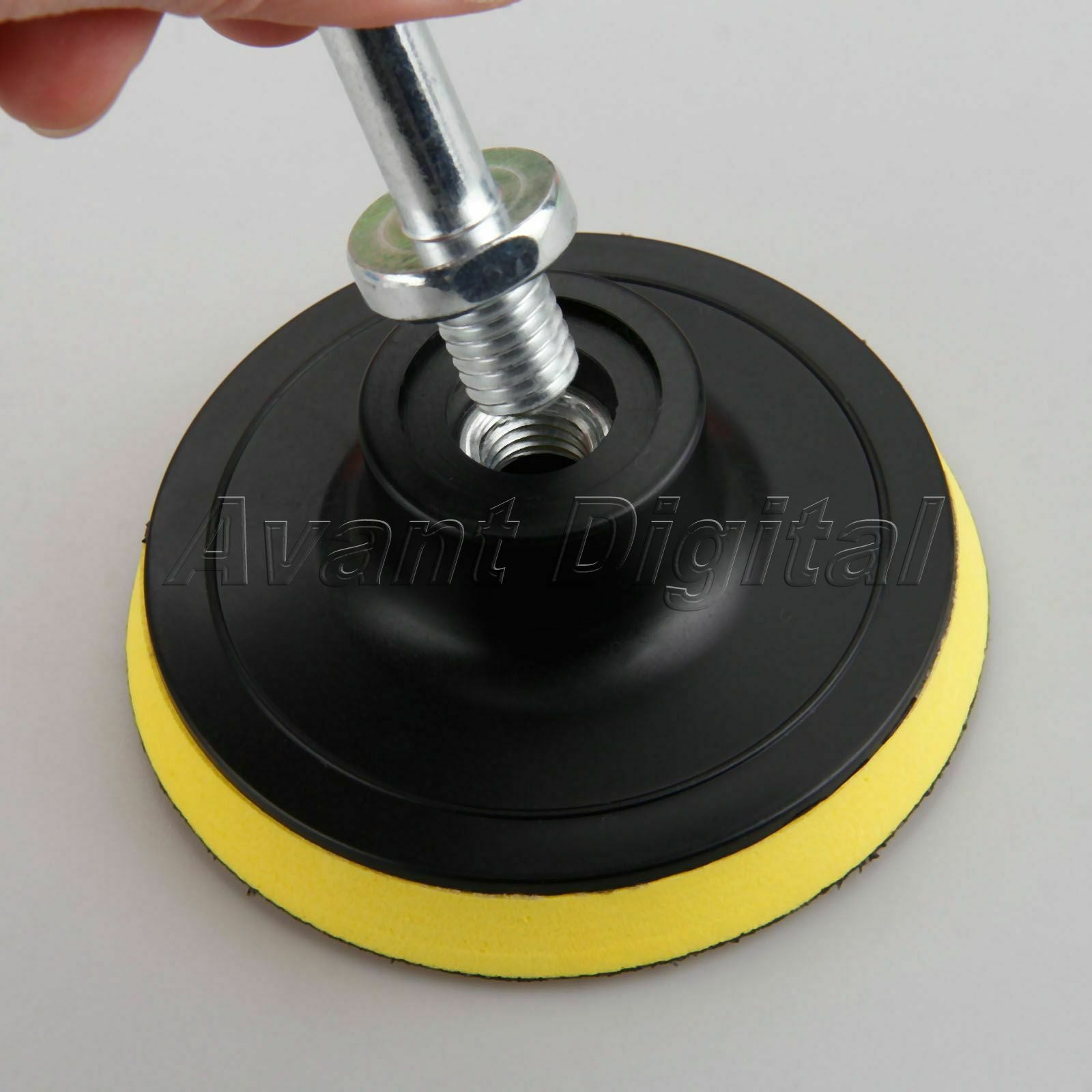 22Pcs 3" Inchinch Buffing Waxing Pads With M10 Drill For Car Polishing Cleaning