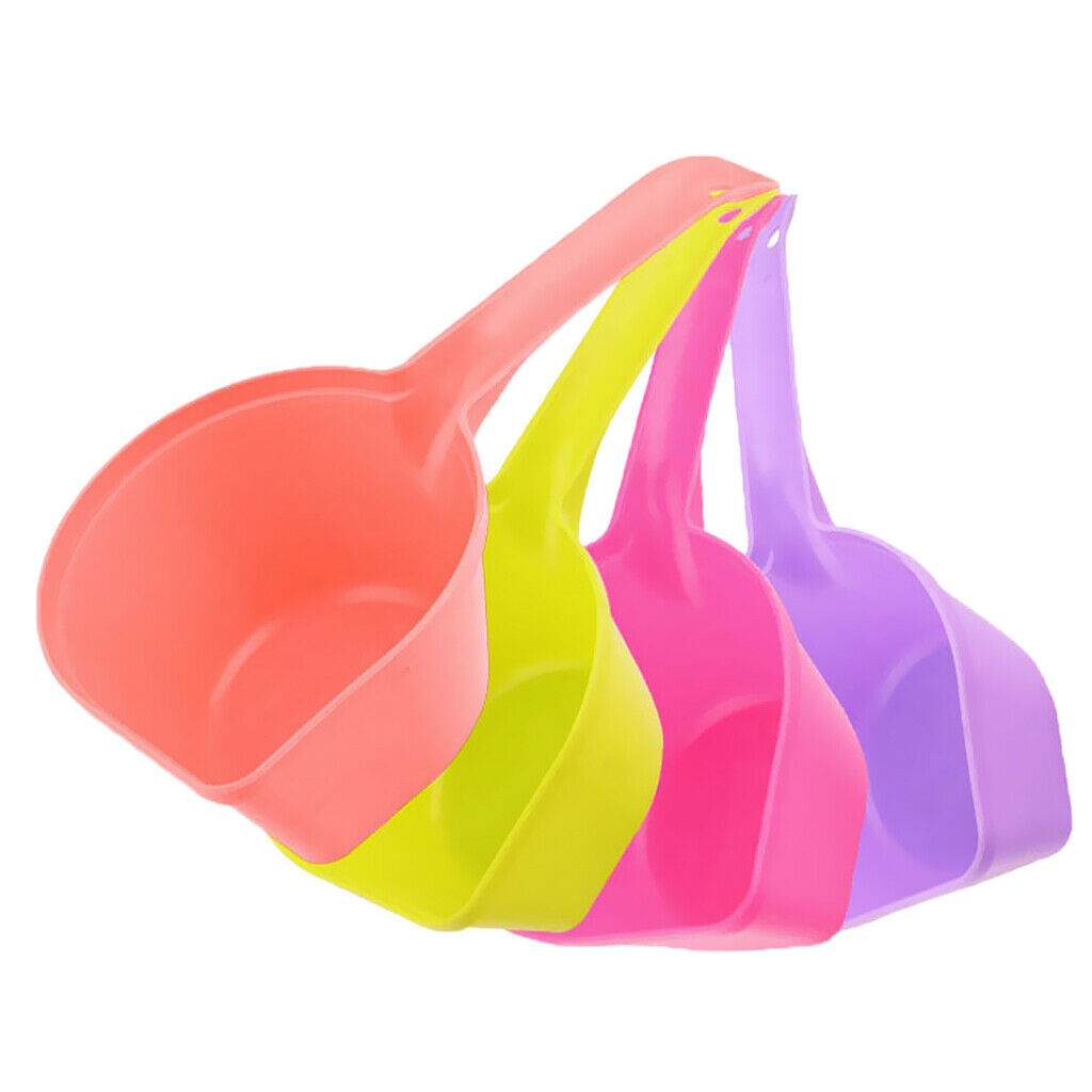 5-Count Plastic Scoops Shovel For Pet Dog Cat Bird   Feeding Accessories