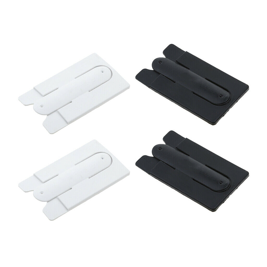 4 Pieces Card Pocket Pouch Phone Stand Card Holder Compatible with  7 Durable in