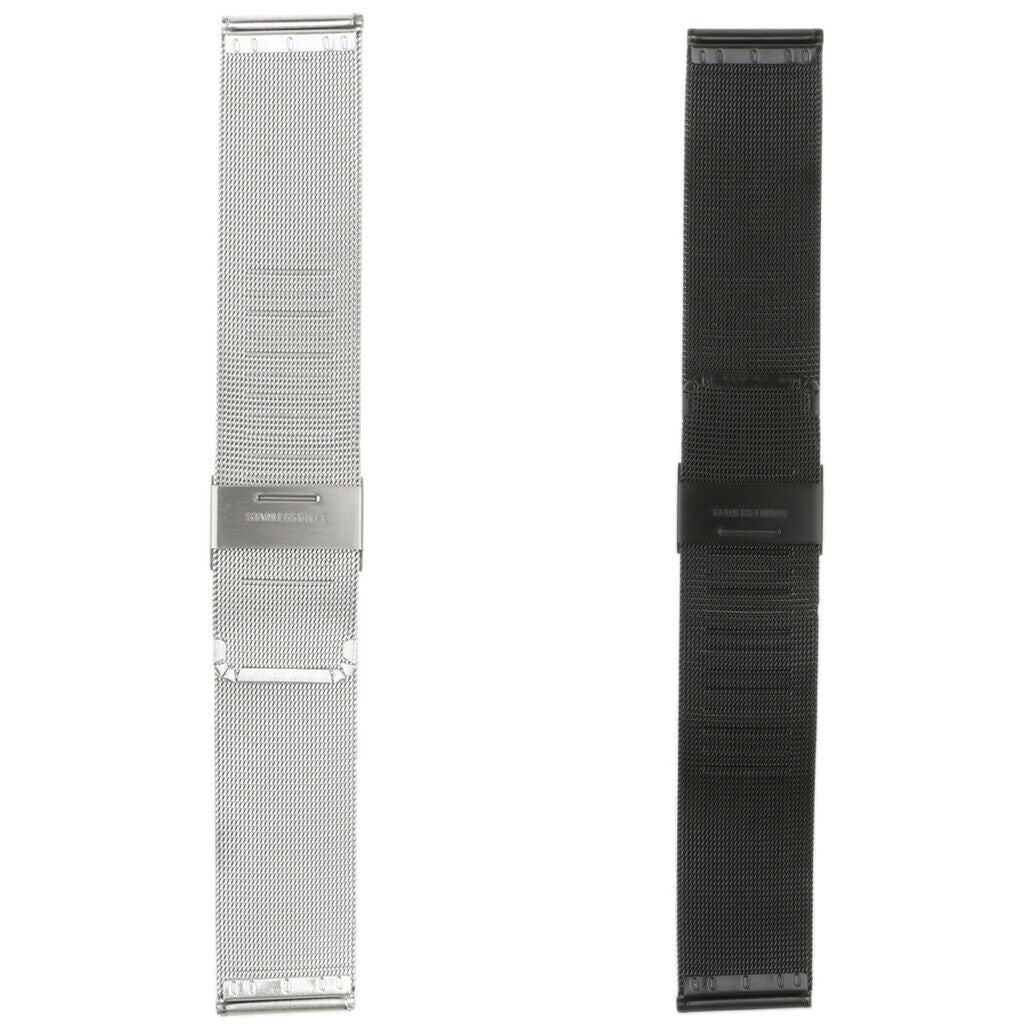 Loop Wristband Strap For Suunto Spartan Sport Watch Stainless Steel black