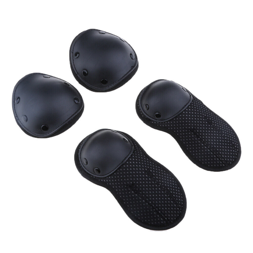 1 pair of shoulder pads protective equipment motorcycle elbow pads