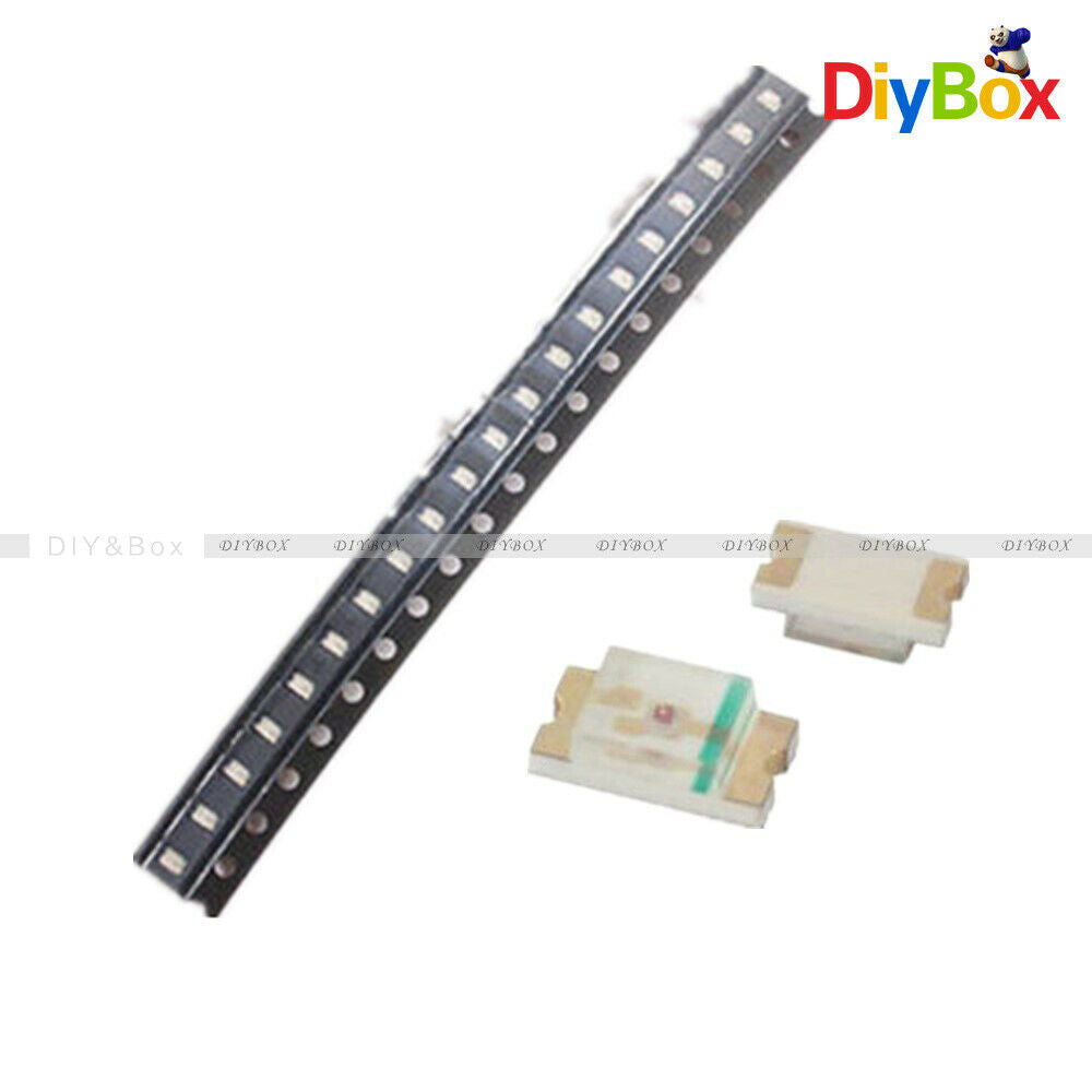100PCS Set 0603 Green Light SMD SMT LED Lamp Diodes Emitting Super Bright