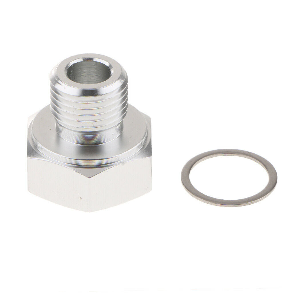 Oil Pressure Sensor Adapter M16X1.5 to 1/8 NPT  Feed Port Gauge Adapter