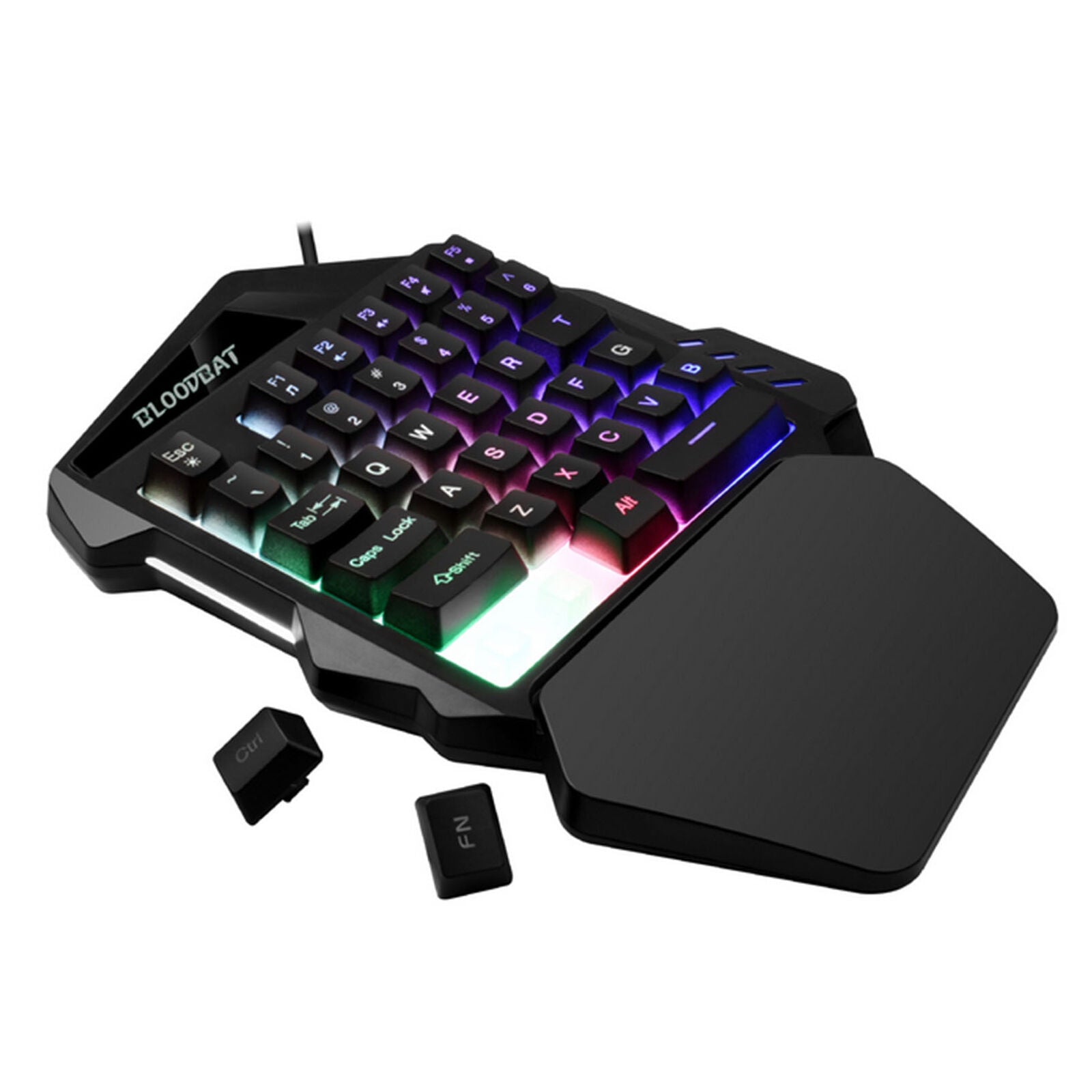 Mechanical one-handed Keyboard Game Left Hand Game Keypad For LOL Dota OW PUBG