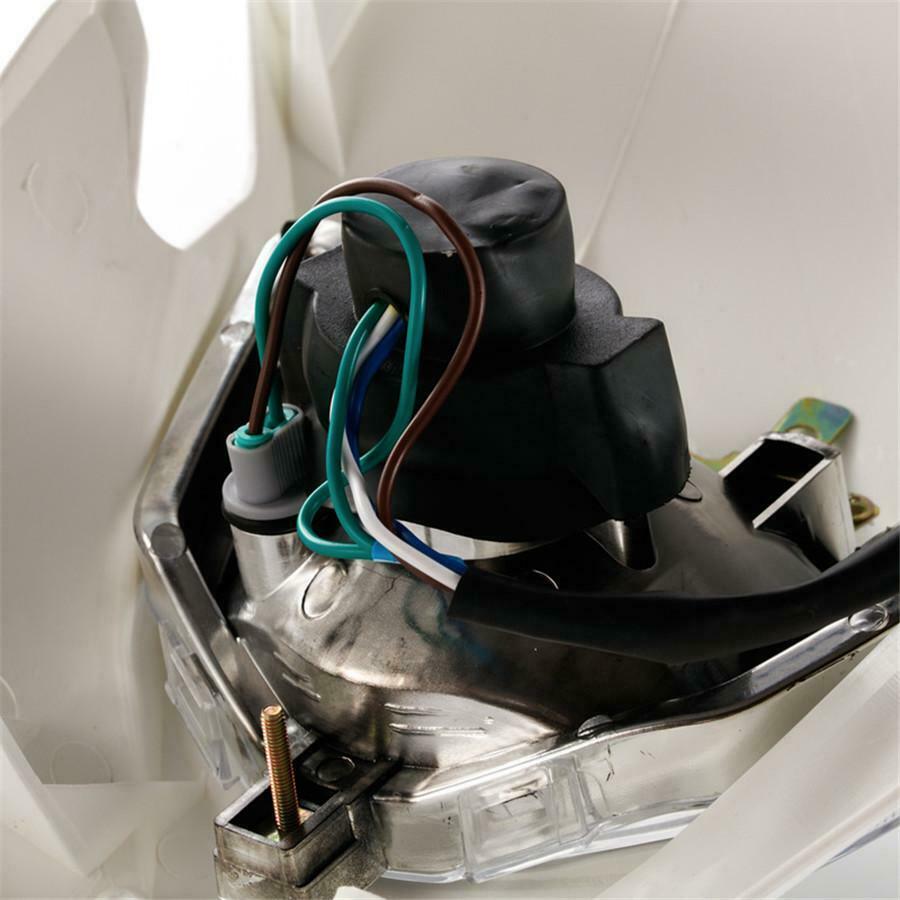 White Motorcycle Hi/Lo Beam Headlight Kit Fit For Most Enduro And Supermoto Bike