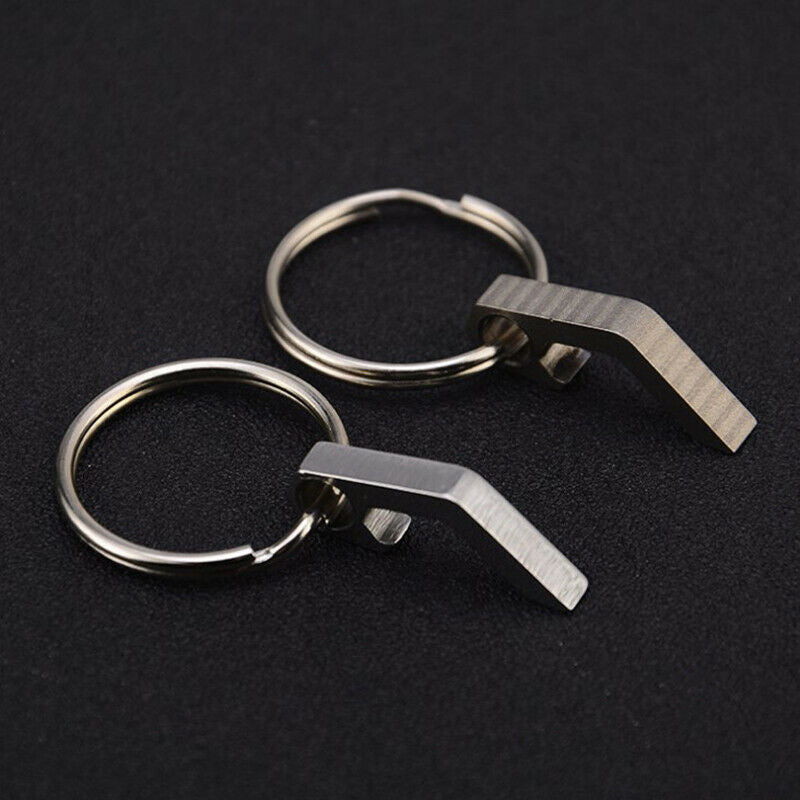 Mini Lightweight Bottle Beer Opener Keyring Pocket Tool Utility Gadget Ou.l8