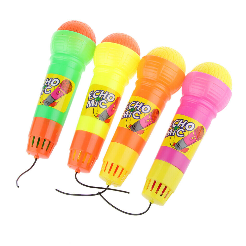 Lot Of 2pcs Microphone Karaoke Music And Sound Toys Musical Singing House