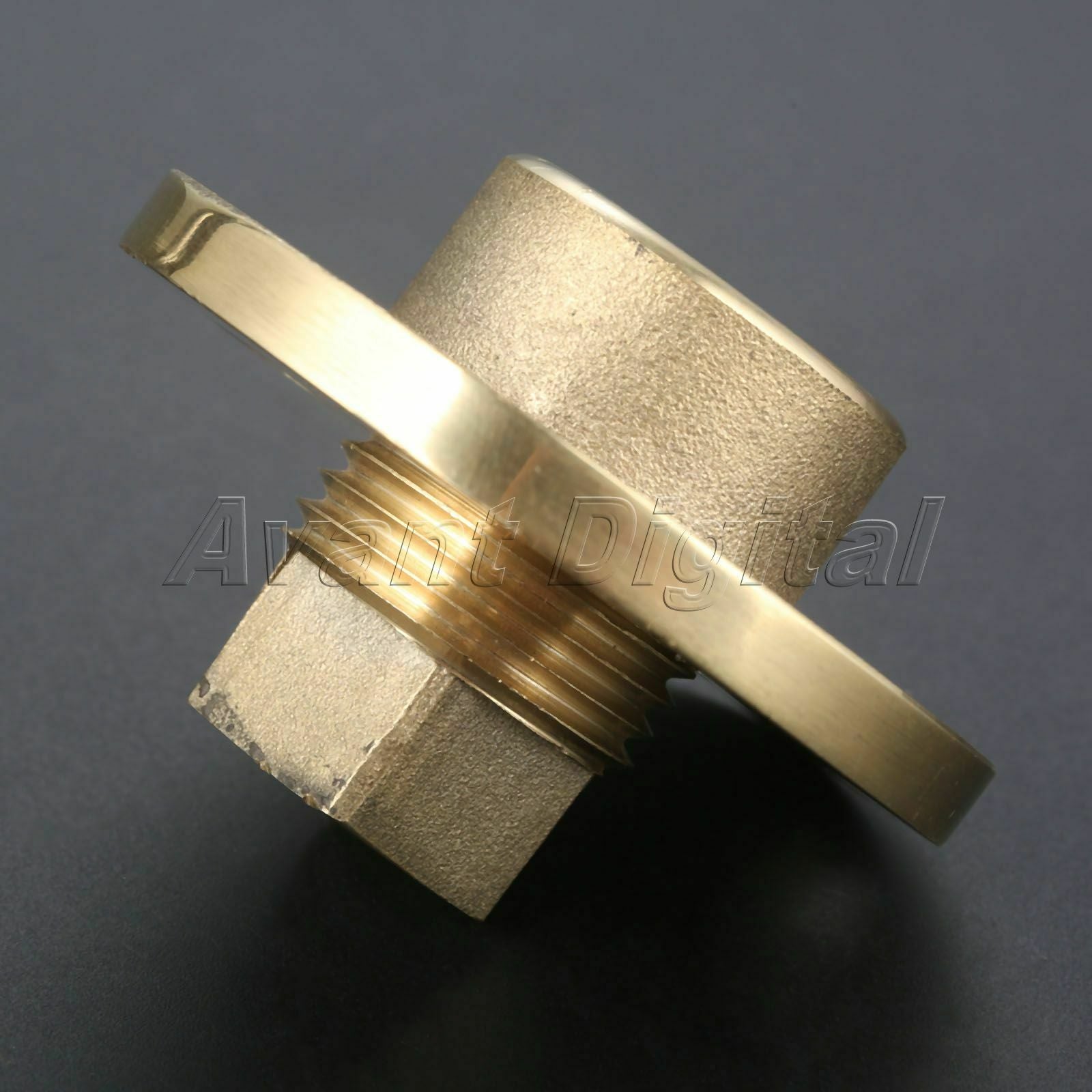 1x 1 inch Boat Screw Type Drain Plug Bung Bronze Watercraft Garboard Accessories