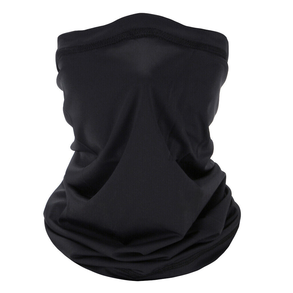 2x Silky Cycling Face Cover Outdoor Balaclava Soft Scarf Ski Neck Warmer