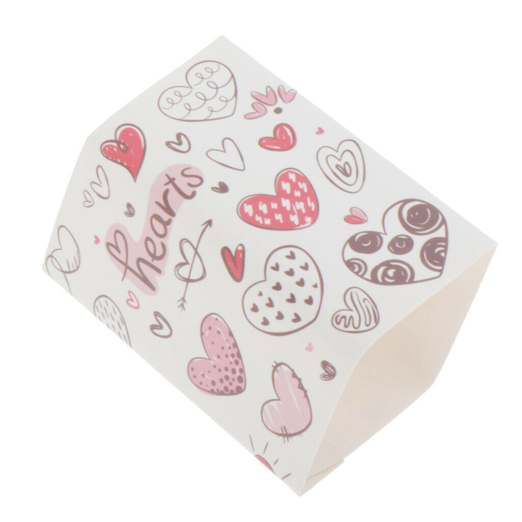 1 Pack Gift Box Handmade Box Necklace Package Paper Box Loving Heart White