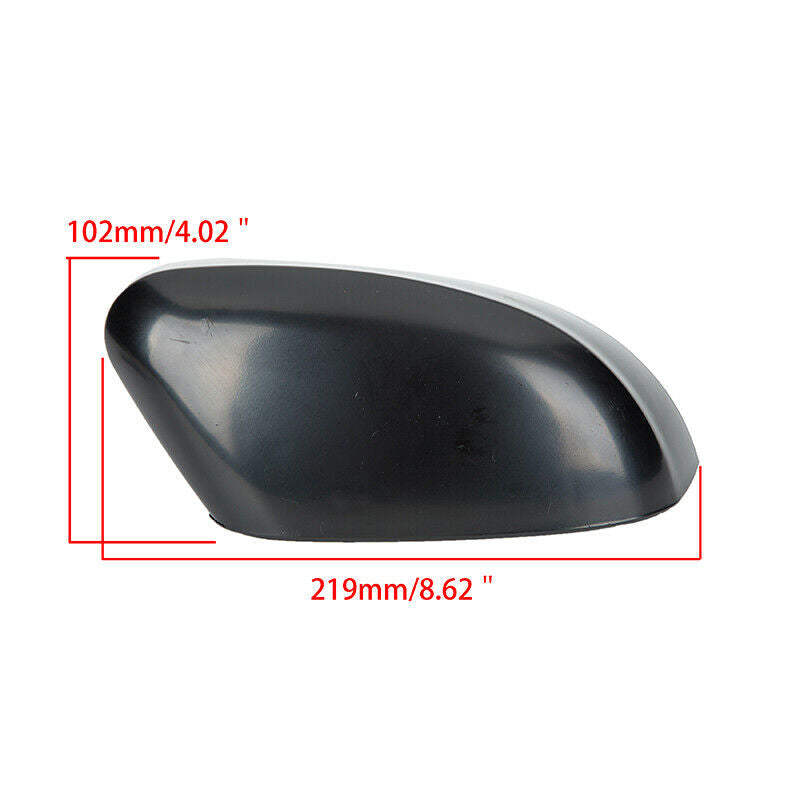 Front Right Side Fit Ford Focus Sedan MK2 MK3 Rear View Mirror Cover Matte Black