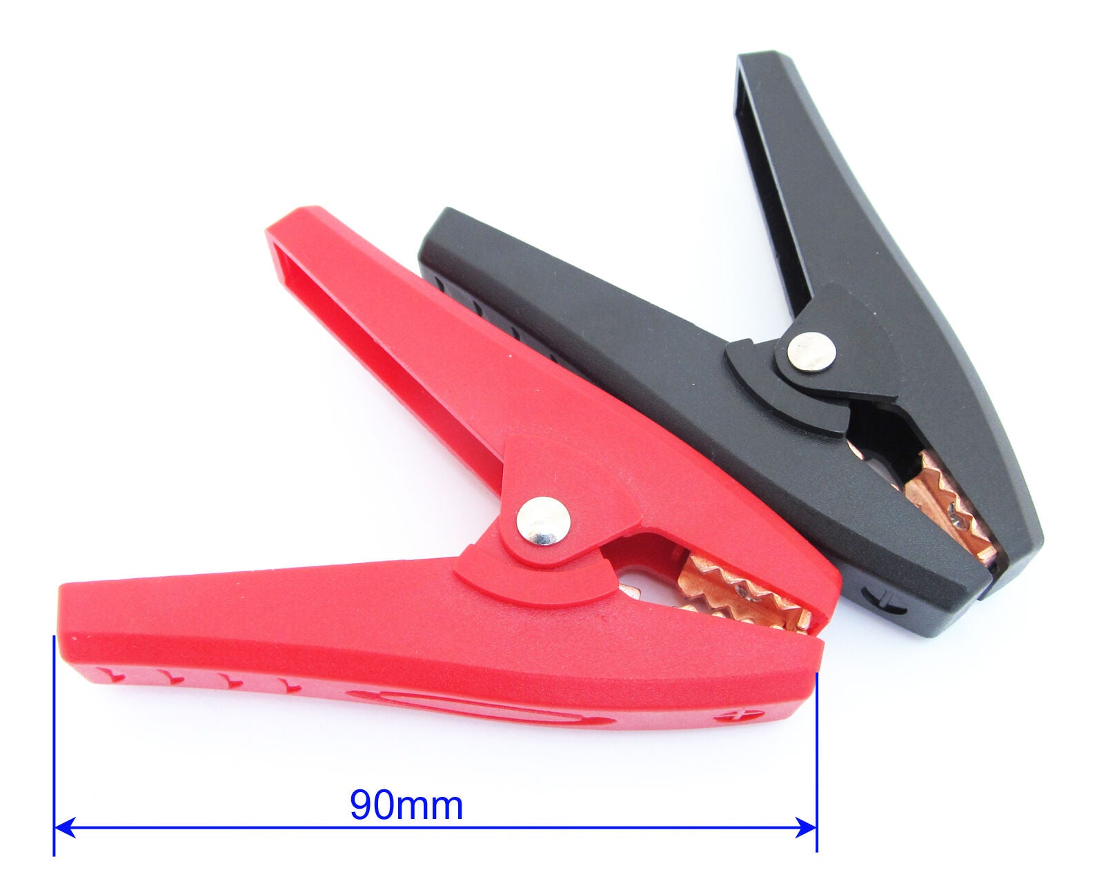 5Pairs Car Battery Clip Alligator clips Plastic Emergency Charger Clamp adapter
