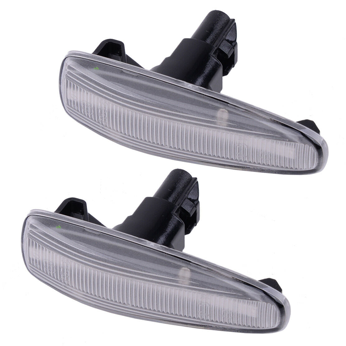 1Pair ABS Car LED Front Side Marker Light Fit For Mistubishi Lancer Evo X Mirage