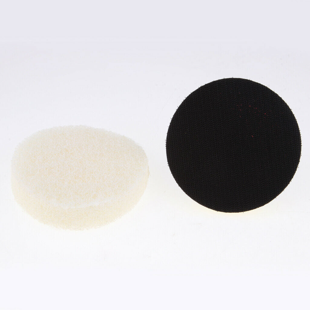 2Pcs Drill Brush Power Scrubber Cleaning Tub Cleaner Attachment Kit White