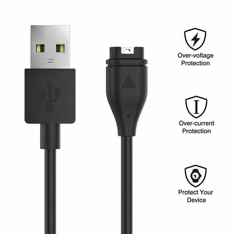 USB Charging Charger Dock Cable For Garmin Vivoactive 3 Fenix 5/5S/5X Forerunner