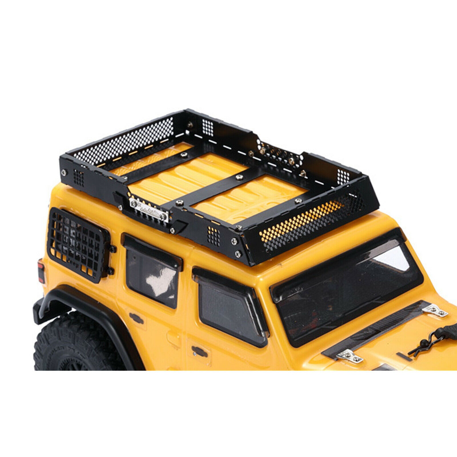Metal Roof Rack Car Top Luggage Rack Carrier for 1/24 Axial SCX24 RC Crawler Car