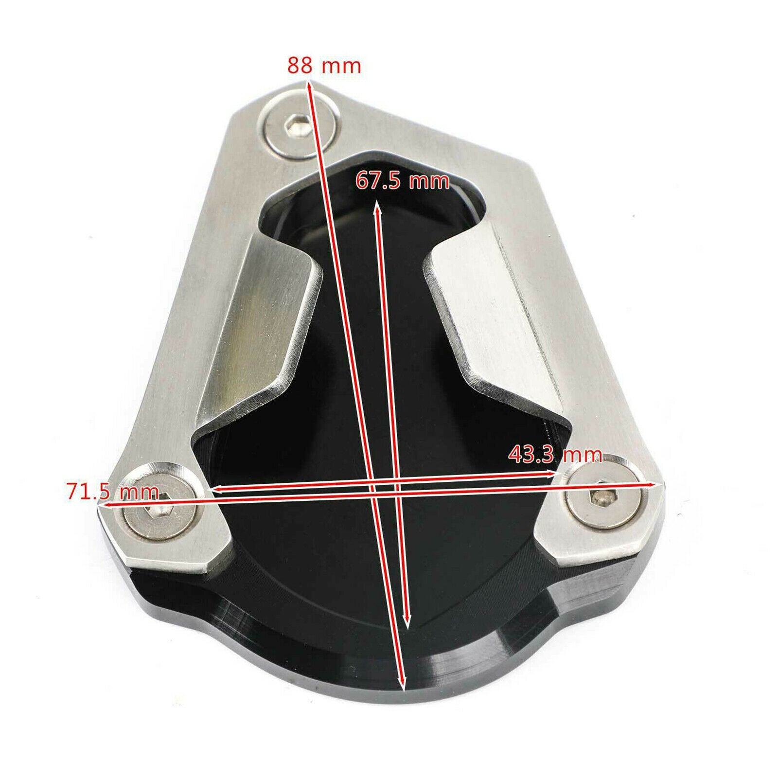 Durable CNC Kickstand Kick Stand Pad for  Scrambler 1200XE 1200XC 2019