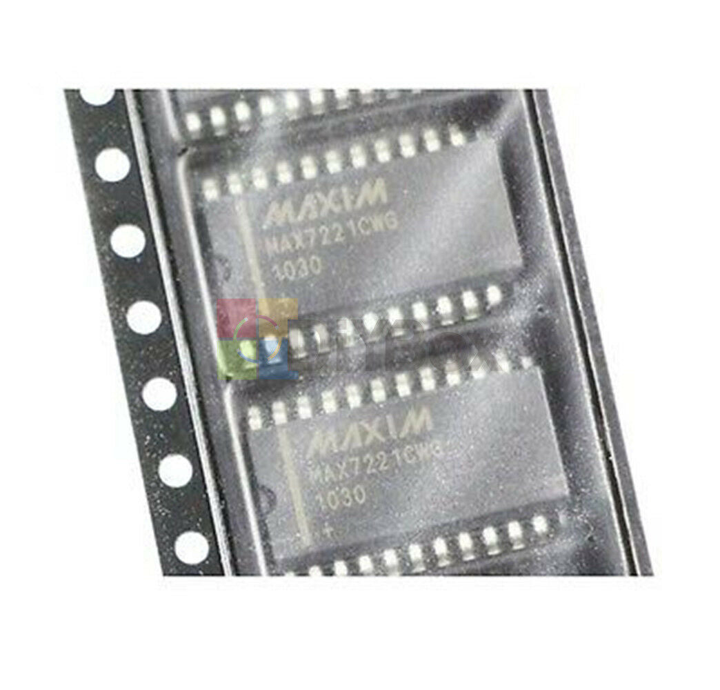 [10PCS] MAX7221CWG MAX7221 8-Digit LED Display Driver SOP-24 IC