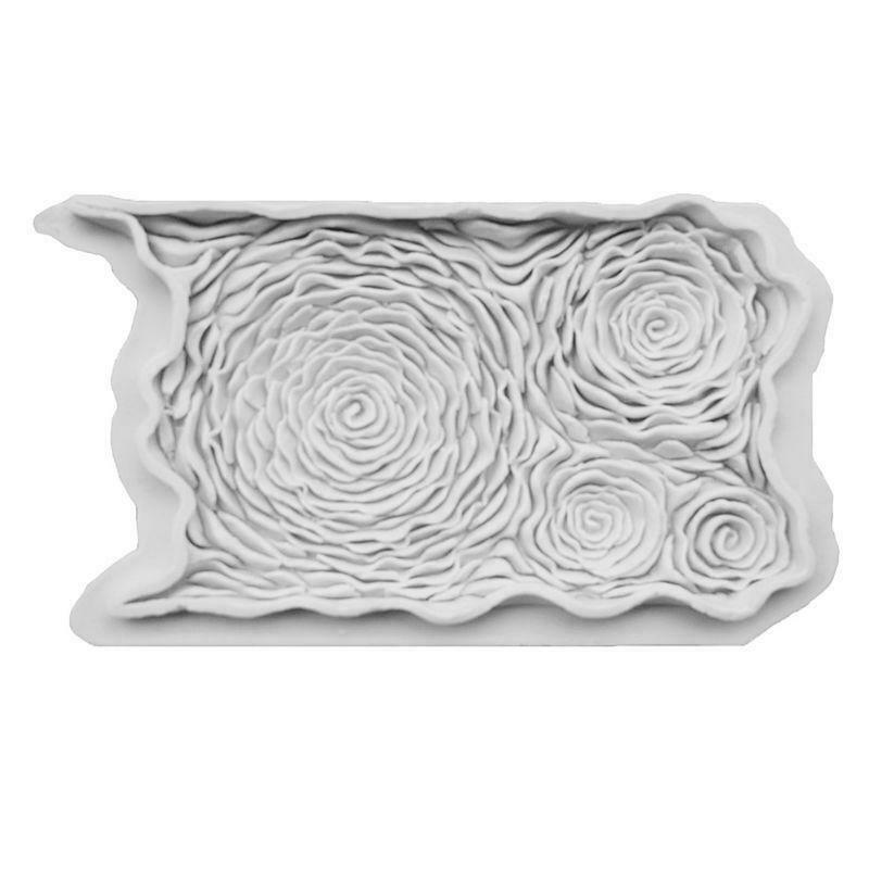 Silica Gel Mould For Rose Pour Sugar Baking Cake mould Chocolate Decoration Tool