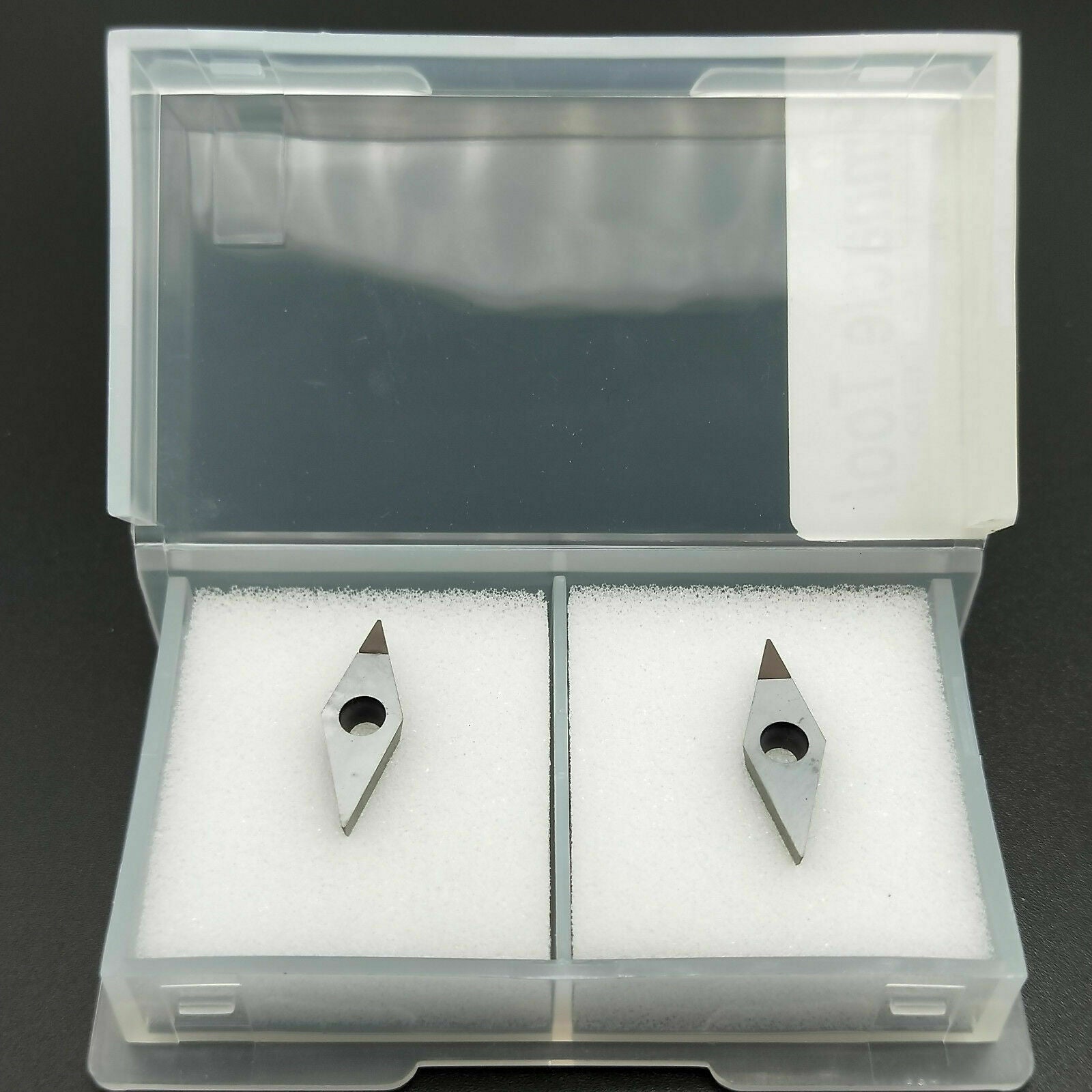 2pcs VCGT110302 CBN Carbide inserts Cutter blade for steel processing