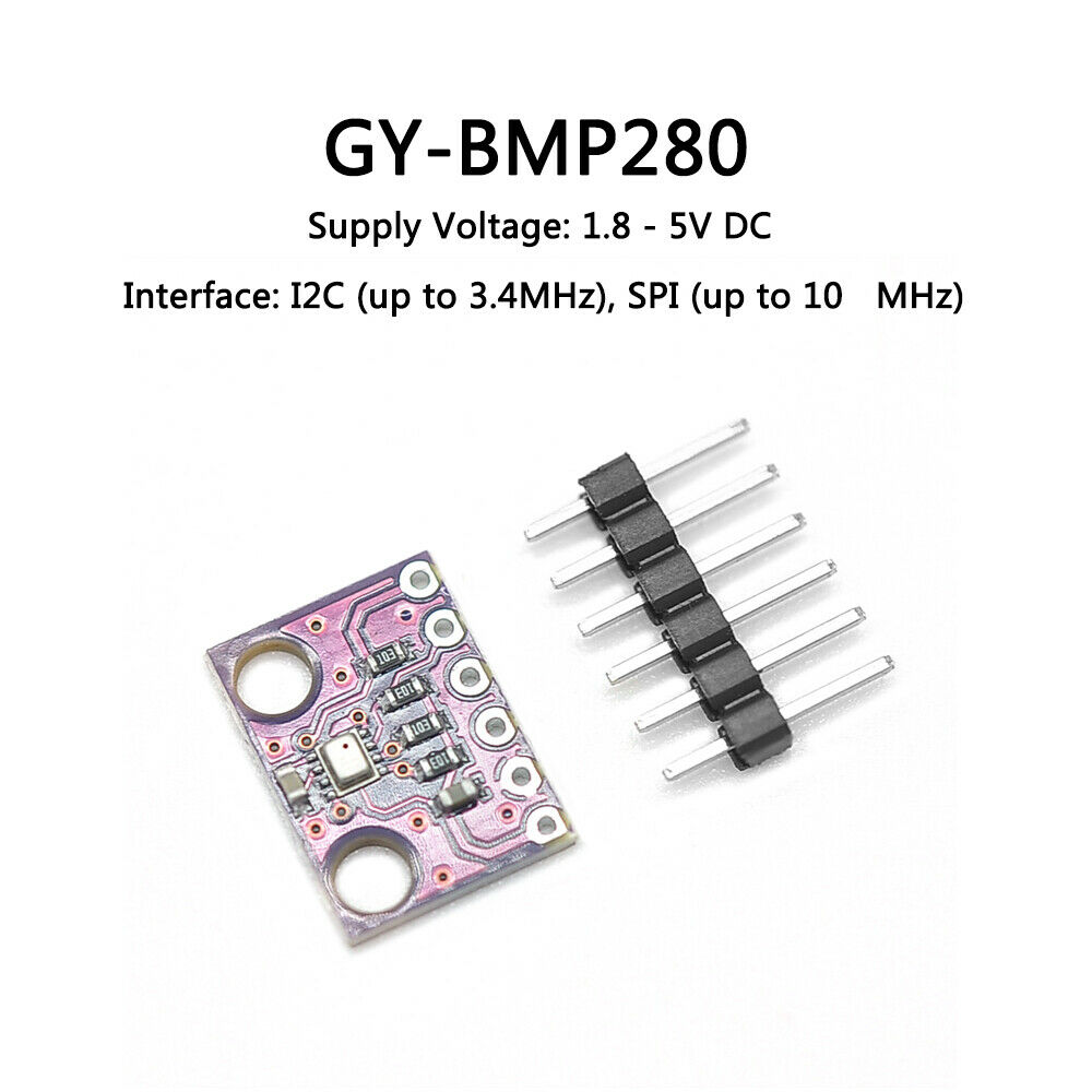 Breakout Temperature Humidity Barometric Pressure BMP280 Digital Sensor Module