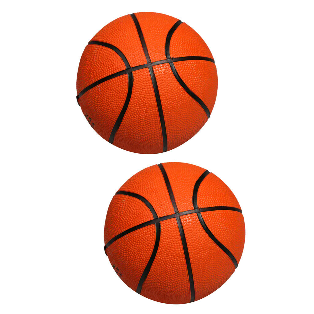 Pack of 2 Children's Basketball Balls, Children's Micro Basketball Ball