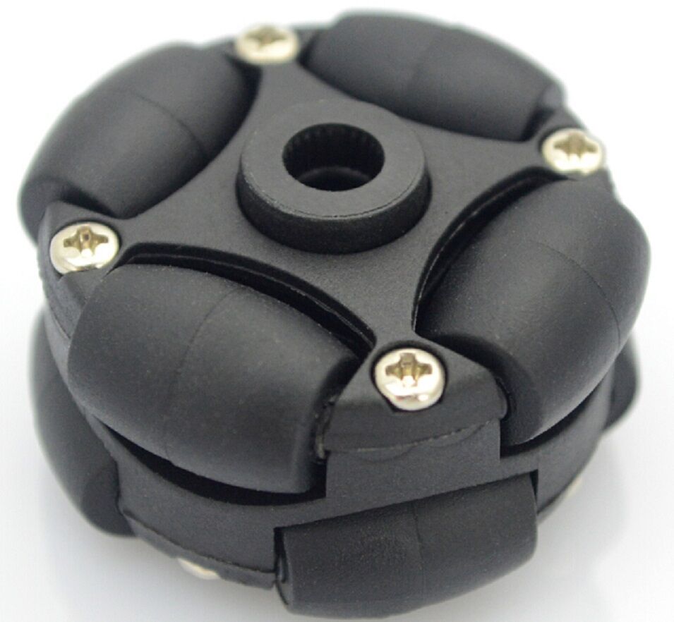 Free  1.5 inch 38mm 90° Plastic Omni Wheel  For Arduino Robot Cat DIY