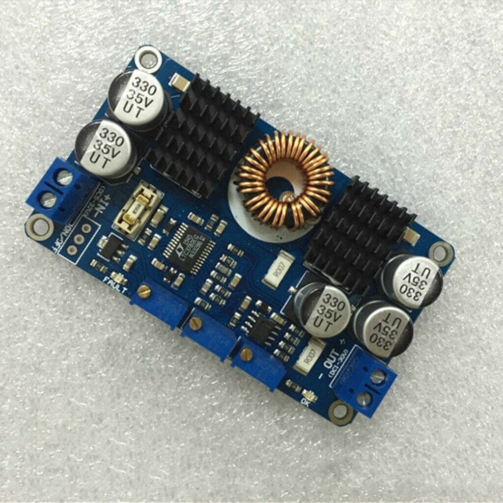 LTC3780 DC 12V Voltage Regulator, Input 5-32V ,Output 1-30V ,Automatic Step Up