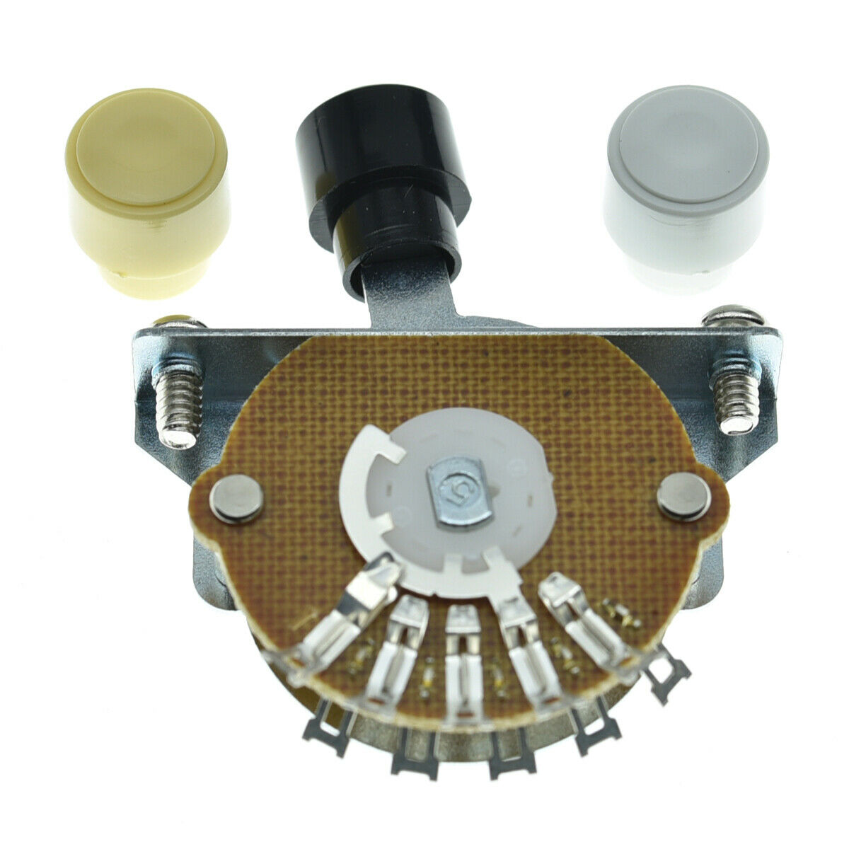 4-Way Guitar Switch Pickup Selector Switch for Tele Custom Shop with White Tip