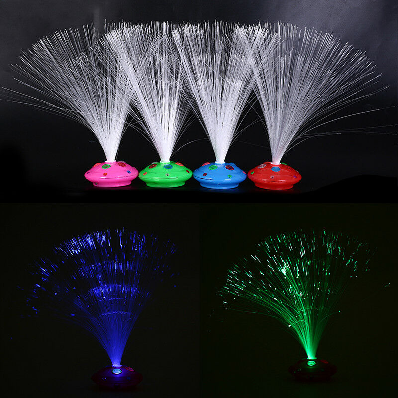 color changing led fiber optic night light lamp small light party home dec s Rf