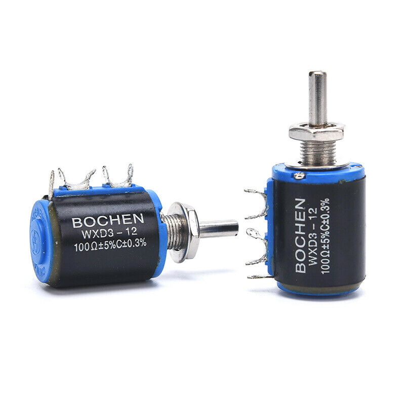WXD3-13-2W 100 ohm Wirewound Multi-Turn Potentiometer   Adjustable Resistanc WF